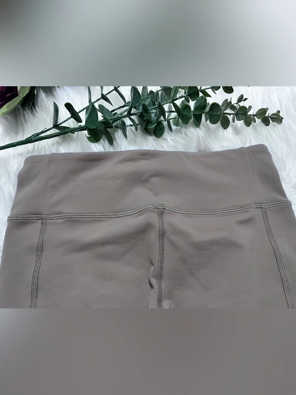 ALO Yoga Ribbed Panel   High Waist Moto Legging